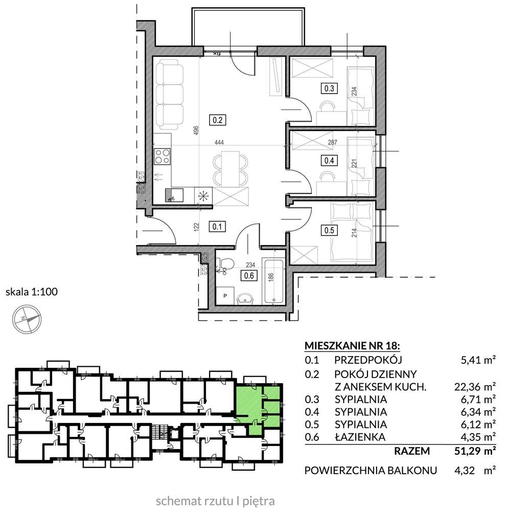 Atrakcyjne 4 pokoje - idealne dla RODZINY Z DZIEĆMI. - Pełny obrazek: 4/10