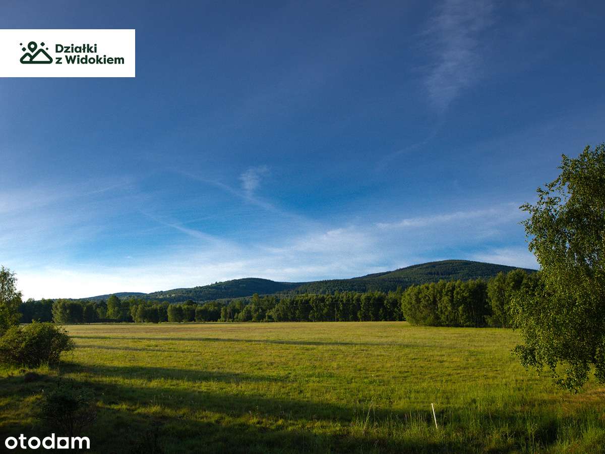 Orłowice -działka budowlana z widokiem na gondolę w Świeradowie Zdroju - Pełny obrazek: 4/5