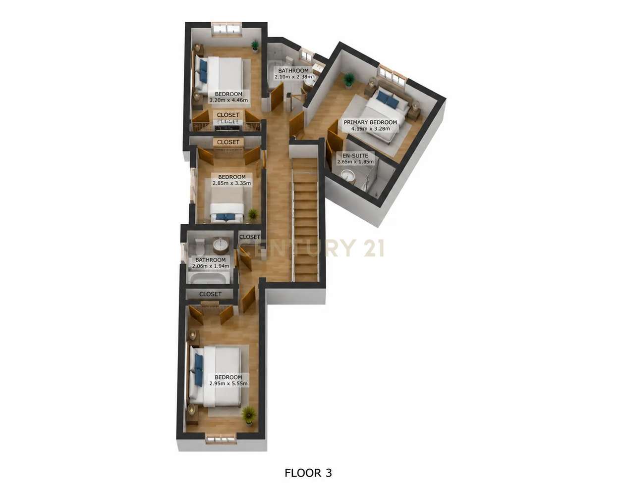 Moradia Isolada T5 com Piscina | 2 Suites | Garagem Box | Lote 585m2 |-19