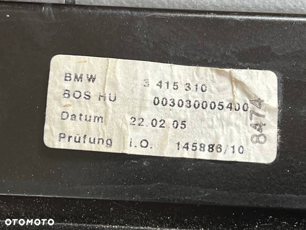ROLETA BAGAŻNIKA BMW X3 E83 3415310 2003-2010r - 7