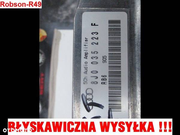 WZMACNIACZ 8J0 8J0035223F AUDI TT 2010 - 2