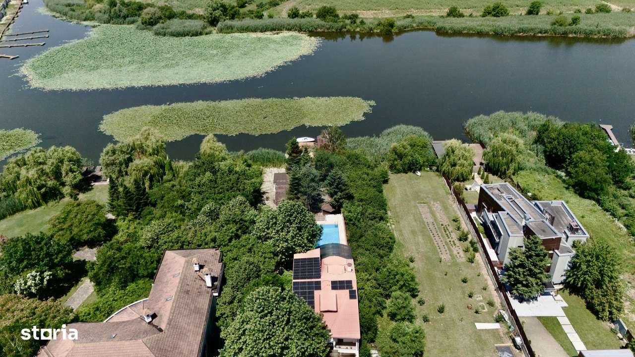 Casa/Vila Premium de vanzare Lacul Snagov / ponton / piscina / barca-2