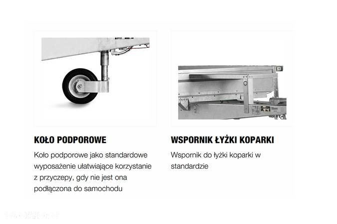 Brenderup MT-3080 3000kg 308x152 POD MINIKOPARKĘ BOBCAT PRZYCZEPA NOWA! - 6