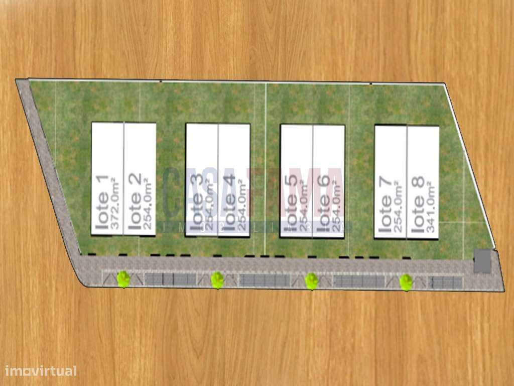 Lotes de terreno em Gião - Vila do Conde - Grande imagem: 2/6
