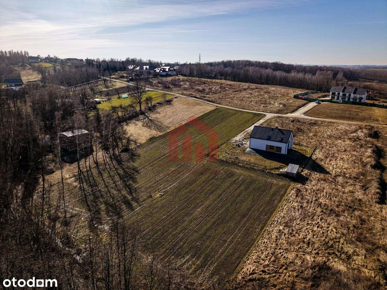 Przybyszówka nowe osiedle Działka 9,2 ar Wz Media-3