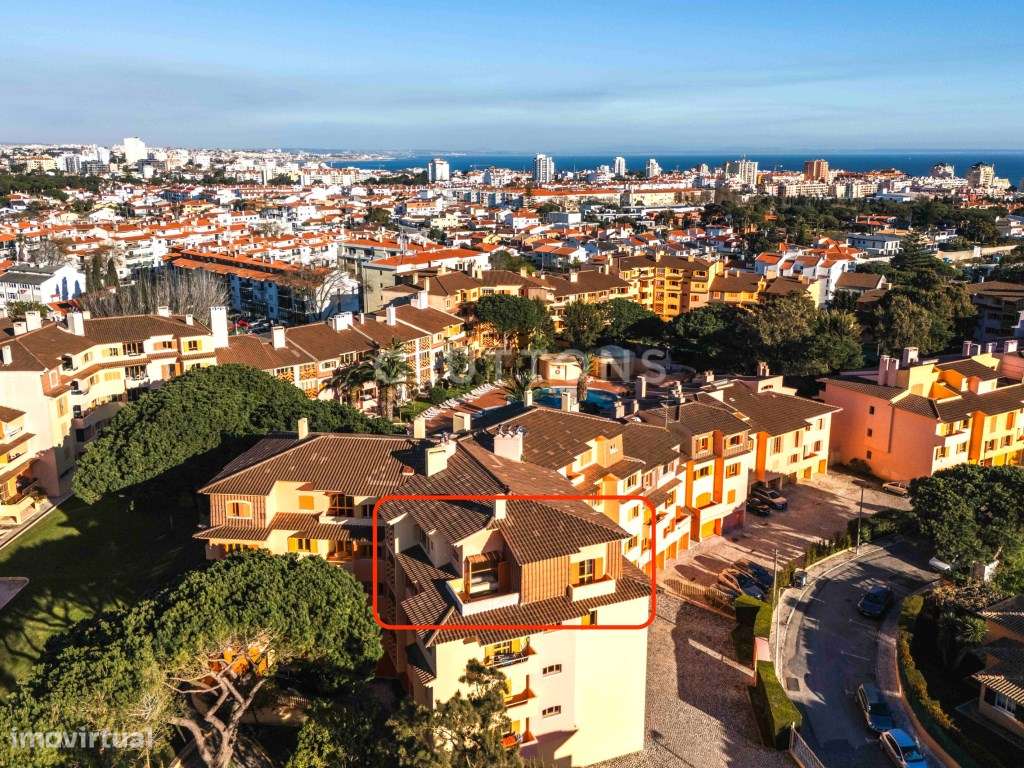 Apartamento T2, garagem, condomínio com jardim, piscina e campo de ...-34