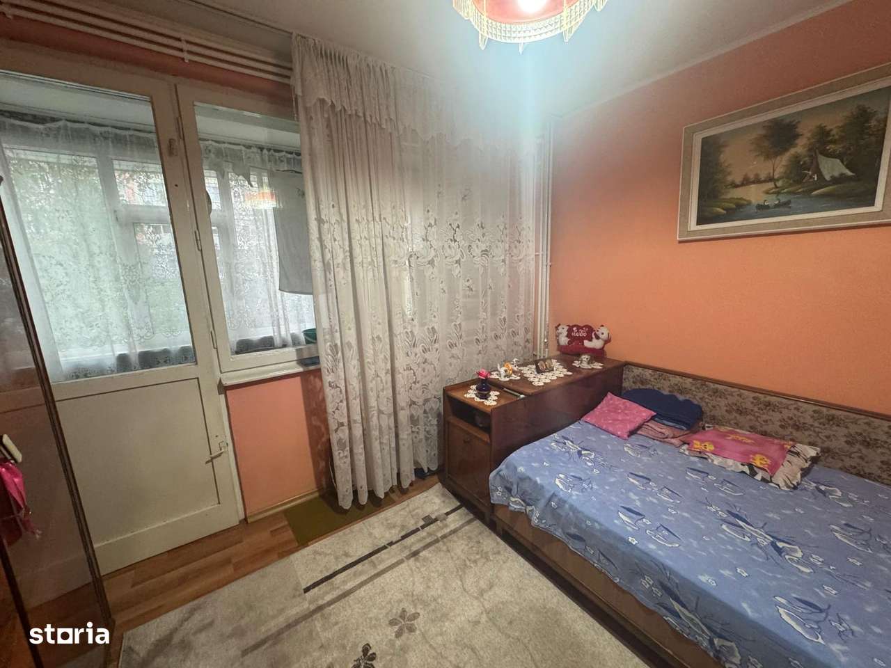 Apartament spatios, 3 camere semidecomandate, etaj 1 din 4, Tiglina 3 - Imagine principală: 4/9
