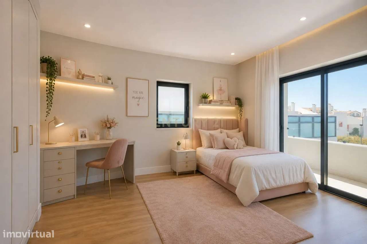 Moradia T5 com piscina, jardim, vista mar e Serra de Sintra | Murches,-16