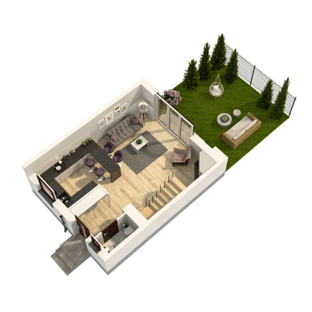 Okazja! 4 - 5 pokoi z ogródkiem, oddany do użytkowania! Bez Prowizji!-14