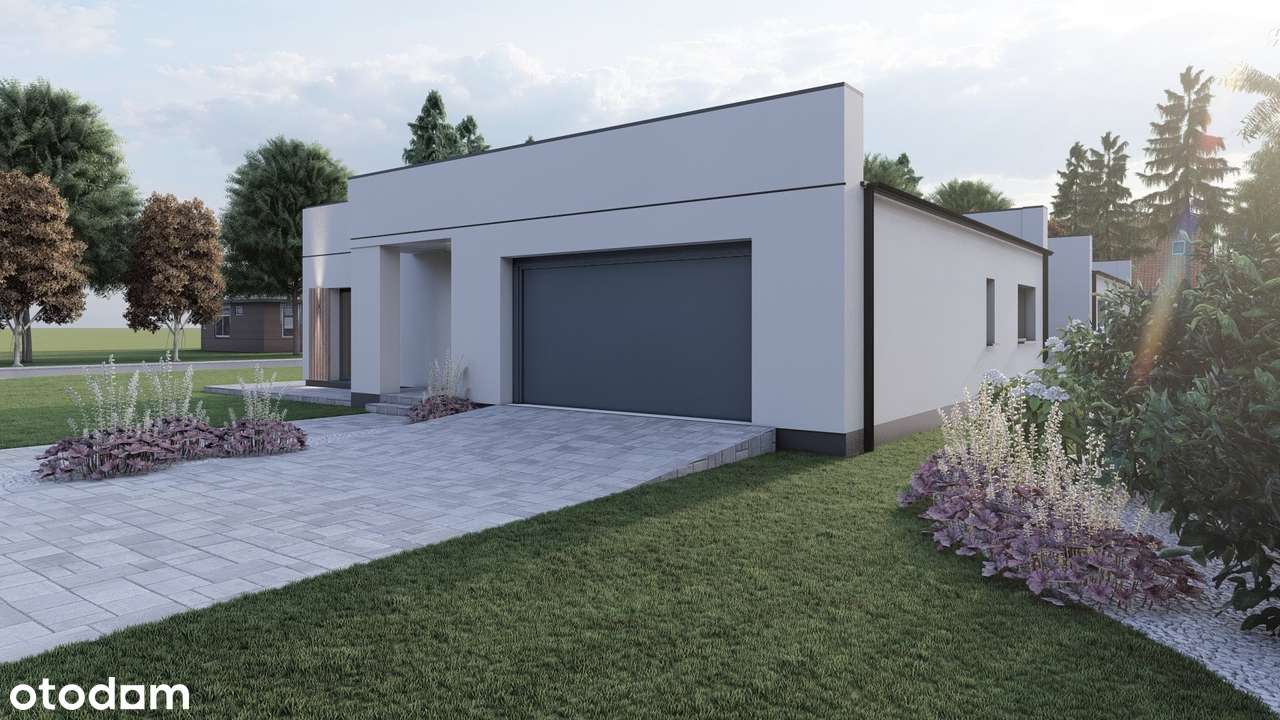 Parterowy DOM W Zbudowie Bliźniaczej NA Górzyskow-7