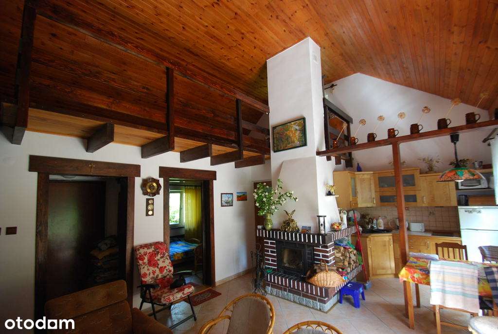 Urokliwy domek w środku lasu - Moczydło-5