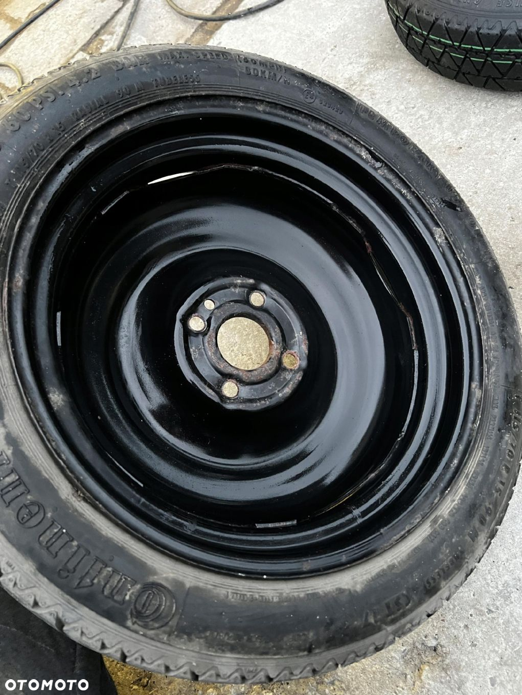 KOŁO ZAPASOWE DOJAZDOWE MINI COOPER R56 115/70 R14 - 9