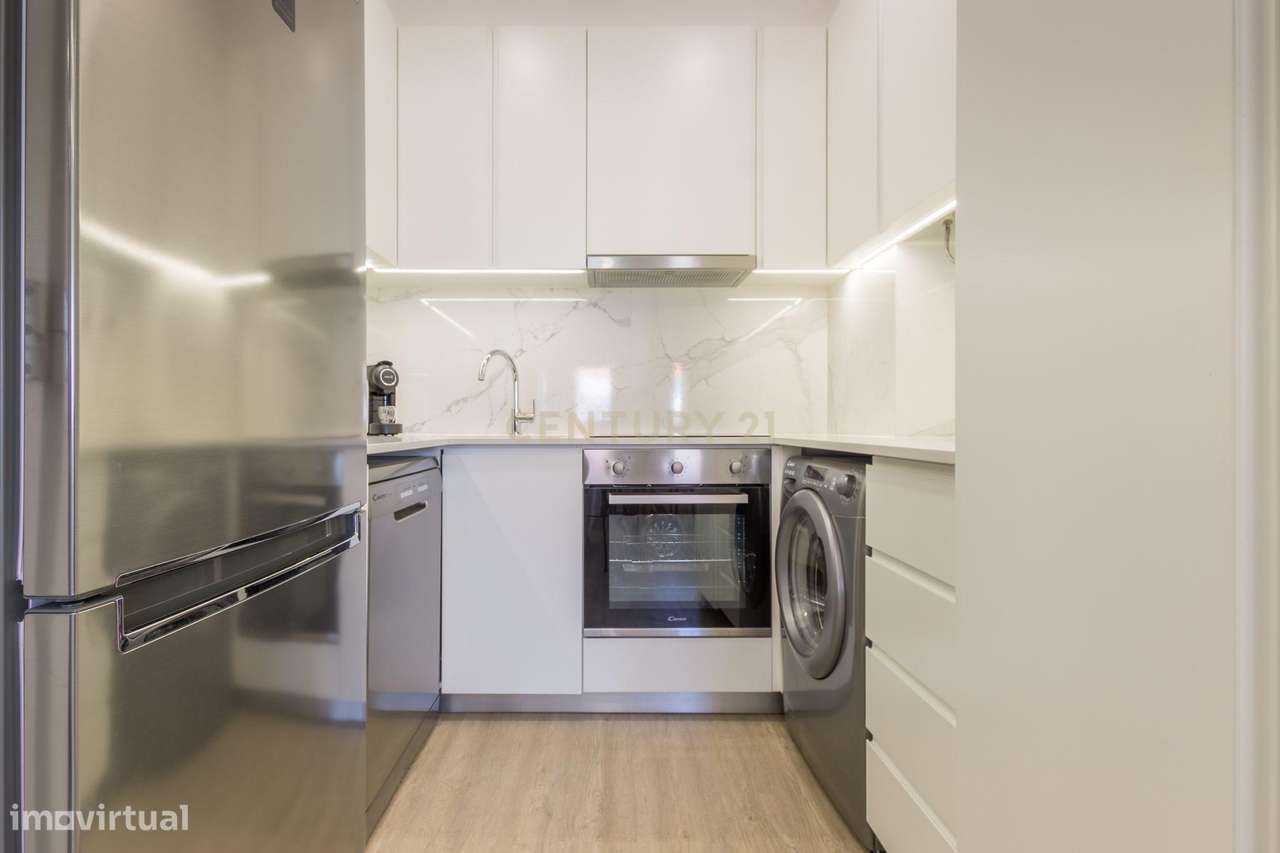 Apartamento T1 Mobilado com Vista Mar - Costa da Caparica - Grande imagem: 5/22