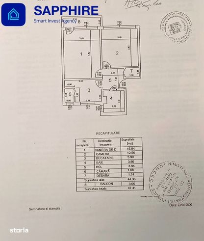 Apartament 2 camere metrou Eroii Revoluției, loc parcare, reabilitat-11