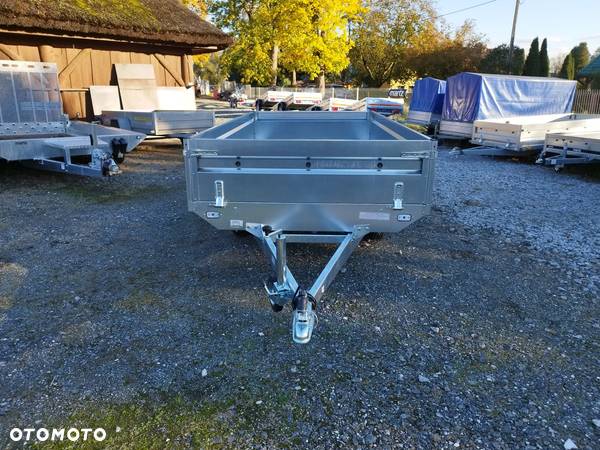 Neptun Przyczepa Neptun N7-302 2 KPS 302x150x40 koła pod spodem platforma 2 osie mocna rama - 8