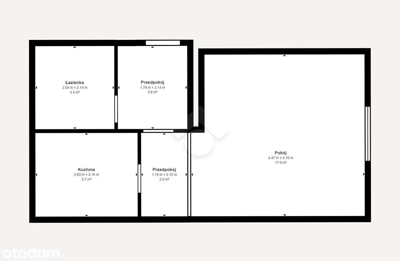 Jednopokojowe mieszkanie na sprzedaż do remontu-4