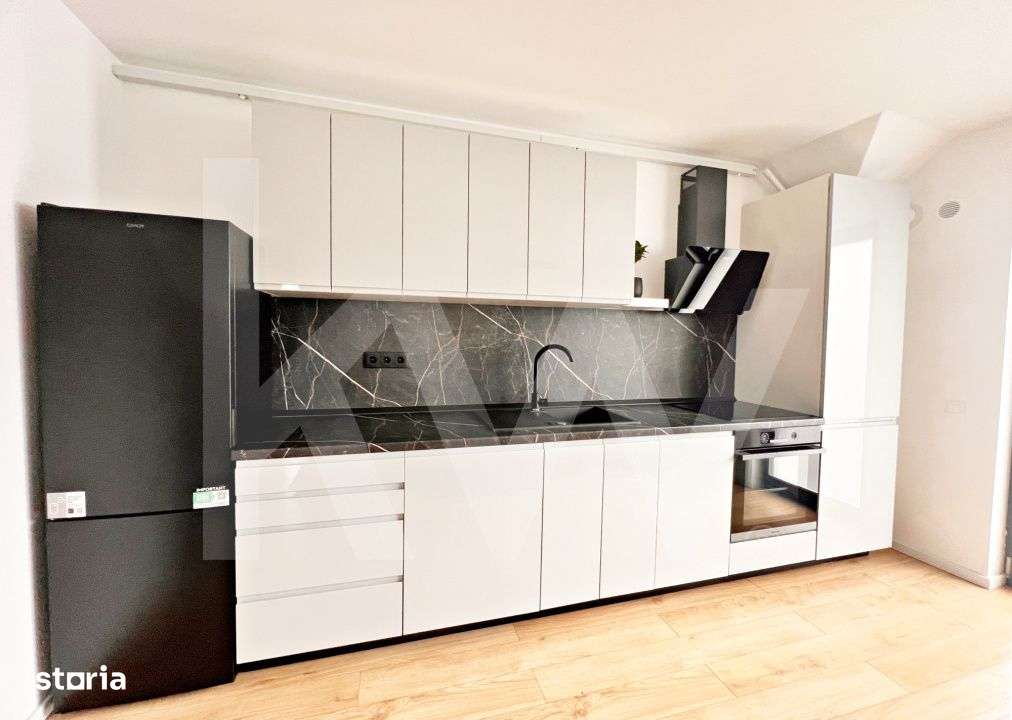 Apart. 3 cam. coplet mobilat, doua bai, balcon, lift, parcare-Kaufland - Imagine principală: 5/14