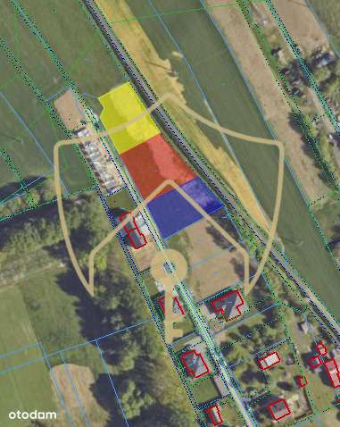 Działki (WZ+ media) w spokojnej okolicy - Pełny obrazek: 4/7