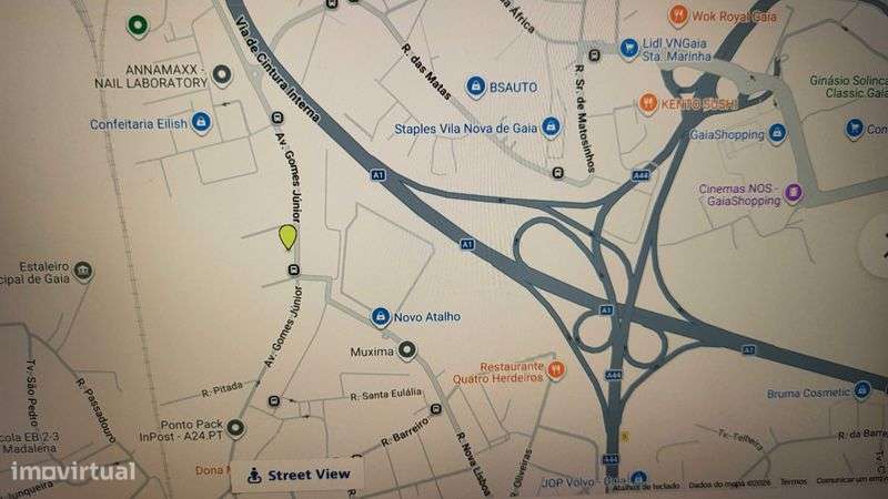 terreno c\ pip para construção 4 moradias 2 frentes piscina gaia - Grande imagem: 5/5