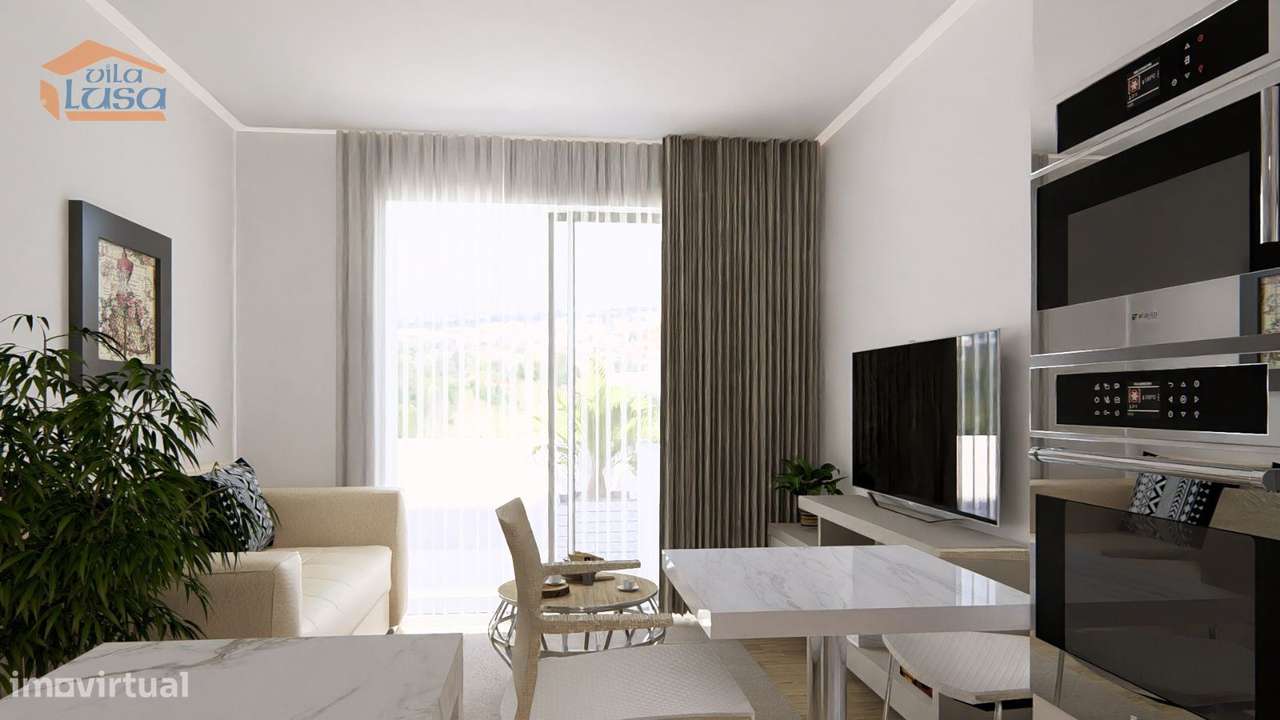 Apartamento T1 Novo com garagem em Vilar de Paraiso, Vila Nova de Gaia - Grande imagem: 2/30