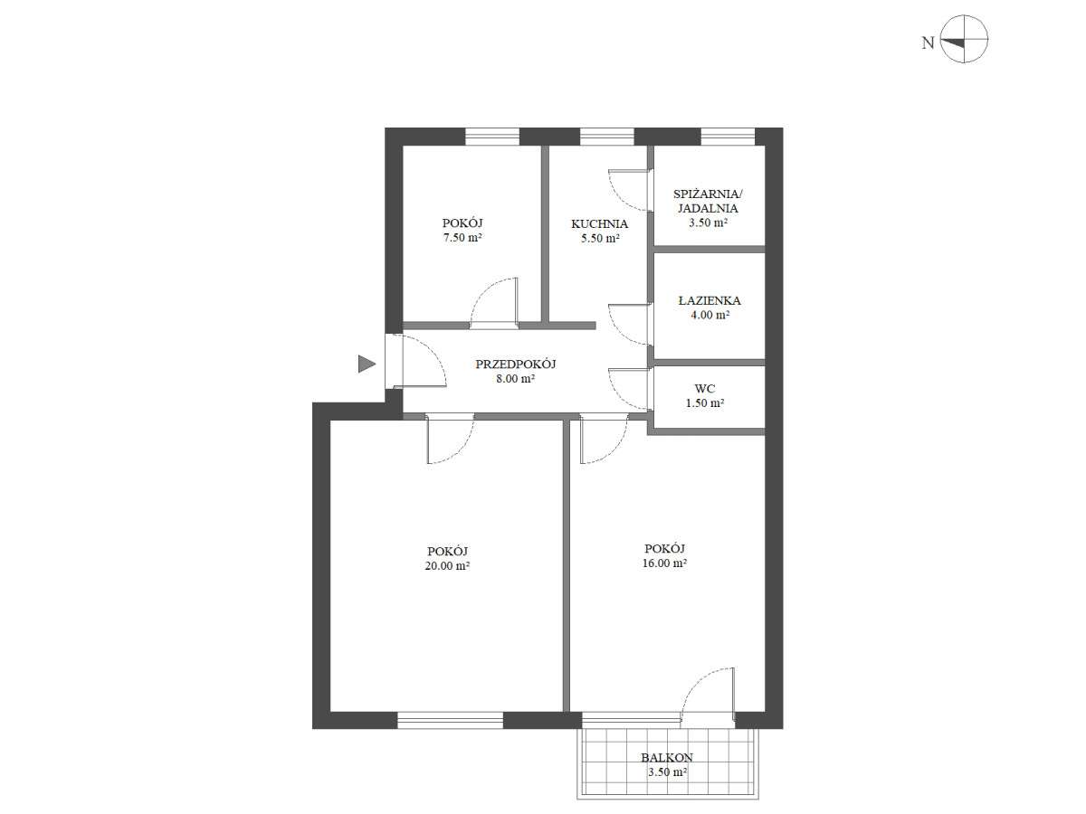 Stary Mokotów kamienica z 1939r. 3 pokoje-19