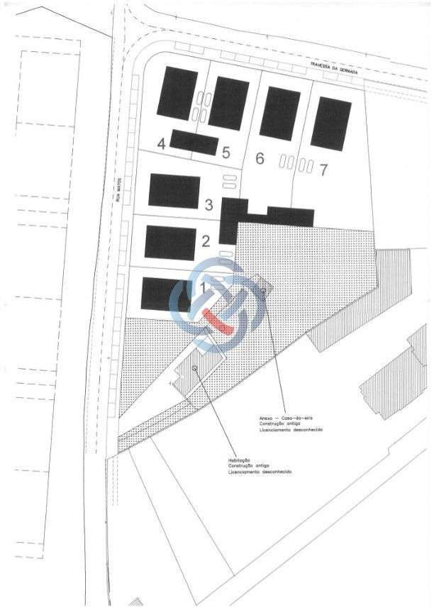 Terreno Urbano com PIP Aprovado para Loteamento para Construção de 7-8