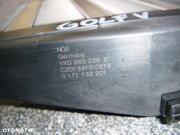 GOLF V  nagrzewnica elektryczna 1k0963235e - 2