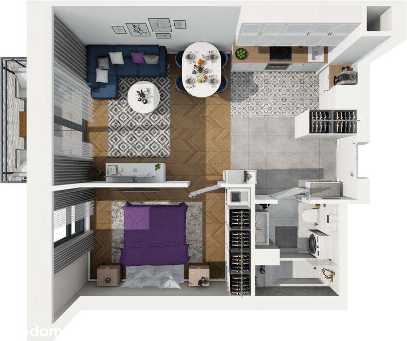 Nowe 2 pok./ cicha okolica/ Szafirowa-11