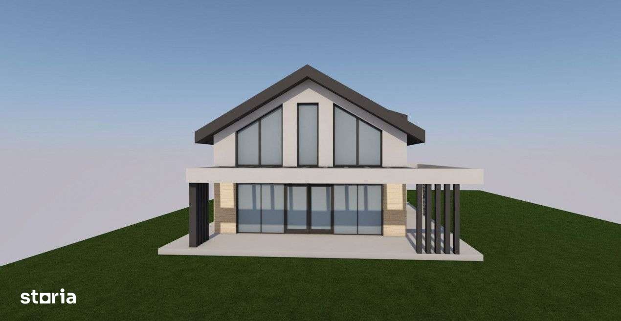 Casa noua 140mp utili, cu 700 mp teren,localitatea Salicea,Cluj - Imagine principală: 5/14
