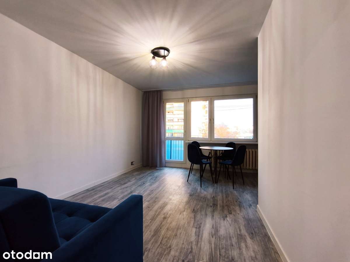 Do wynajęcia odświeżona i umeblowana kawalerka z dużym balkonem - Pełny obrazek: 3/8