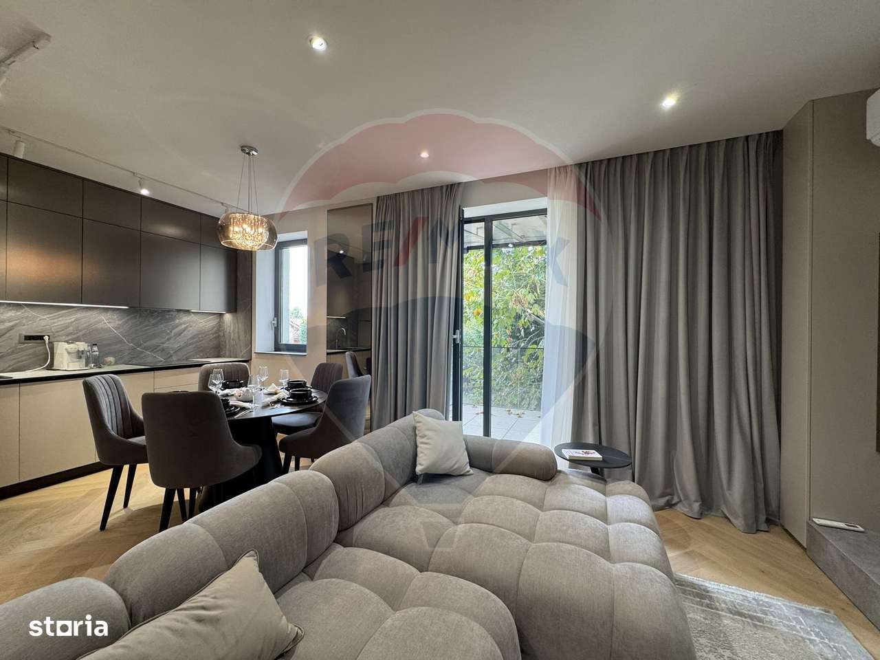 Apartament mobilat utilat & terasa I ARQA Erou Iancu Nicolae - Pipera - Imagine principală: 1/13