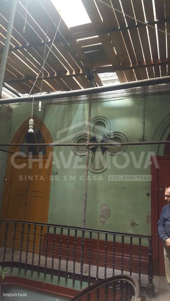 Prédio para reabilitar c/ PIP Aprovado na Baixa do Porto-16