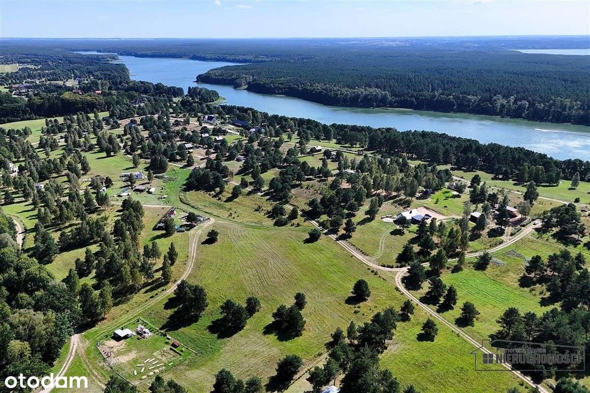 Działka nad jeziorem. Prąd, wodociąg, plaża. - Pełny obrazek: 5/20