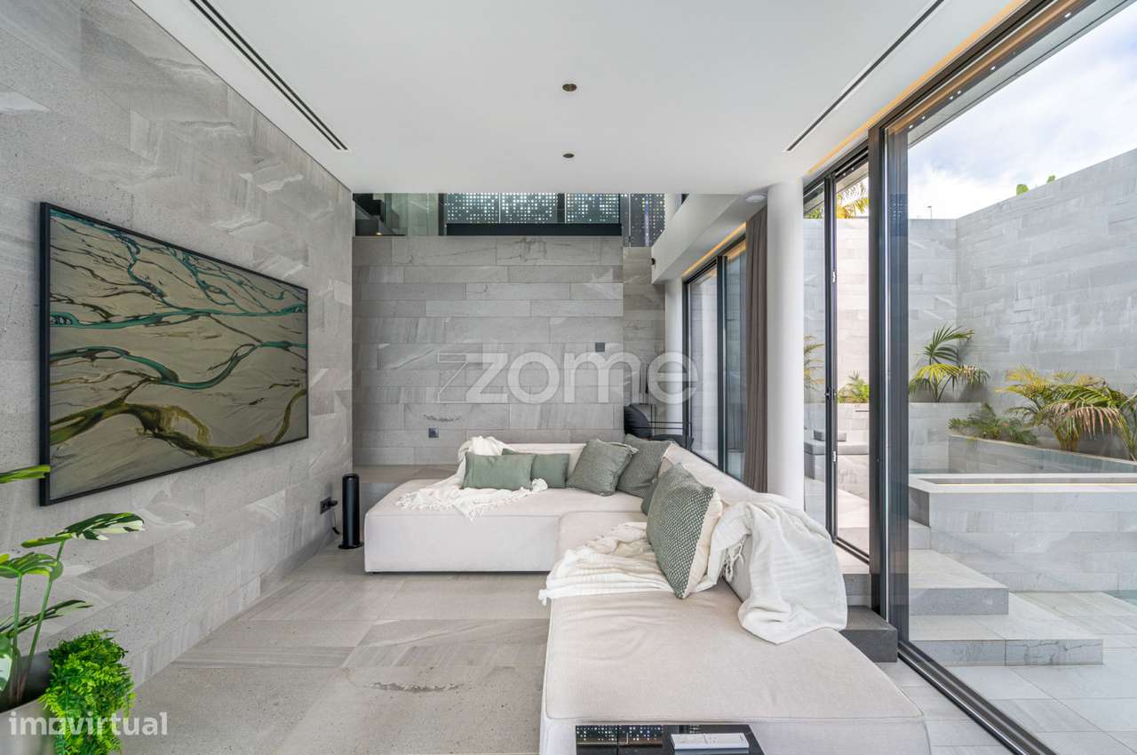 Villa T2 Arquitectura Moderna Nova Luxo Vista Mar Ribeira Brava