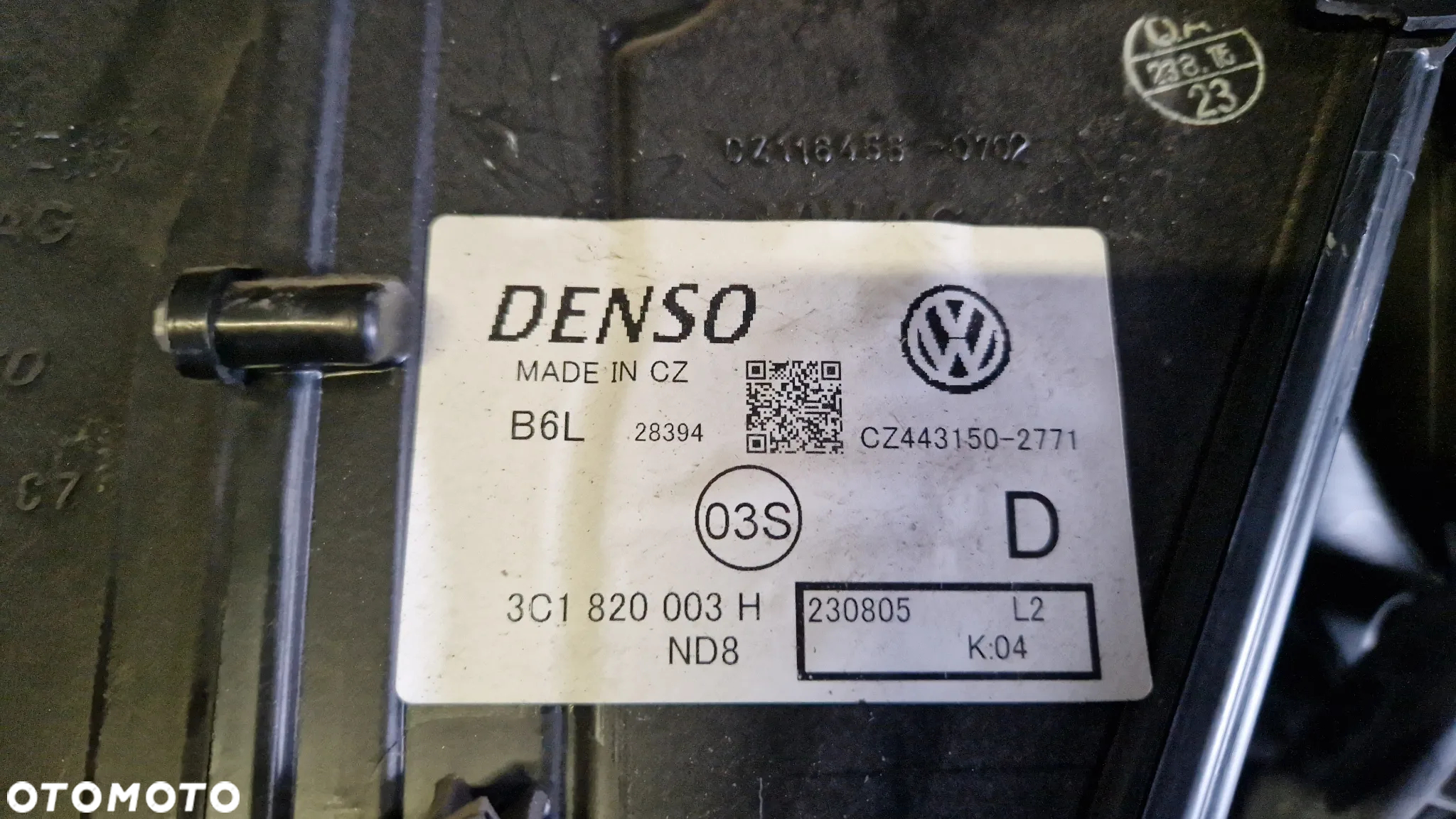 VOLKSWAGEN PASSAT B6 NAGRZEWNICA OBUDOWA 3C1820003H - 5