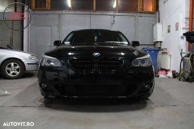 Kit Exterior BMW Seria 5 E60 LCI (2007-2010) M-Technik Design cu PDC 18 cm- livrare gratuita - 11