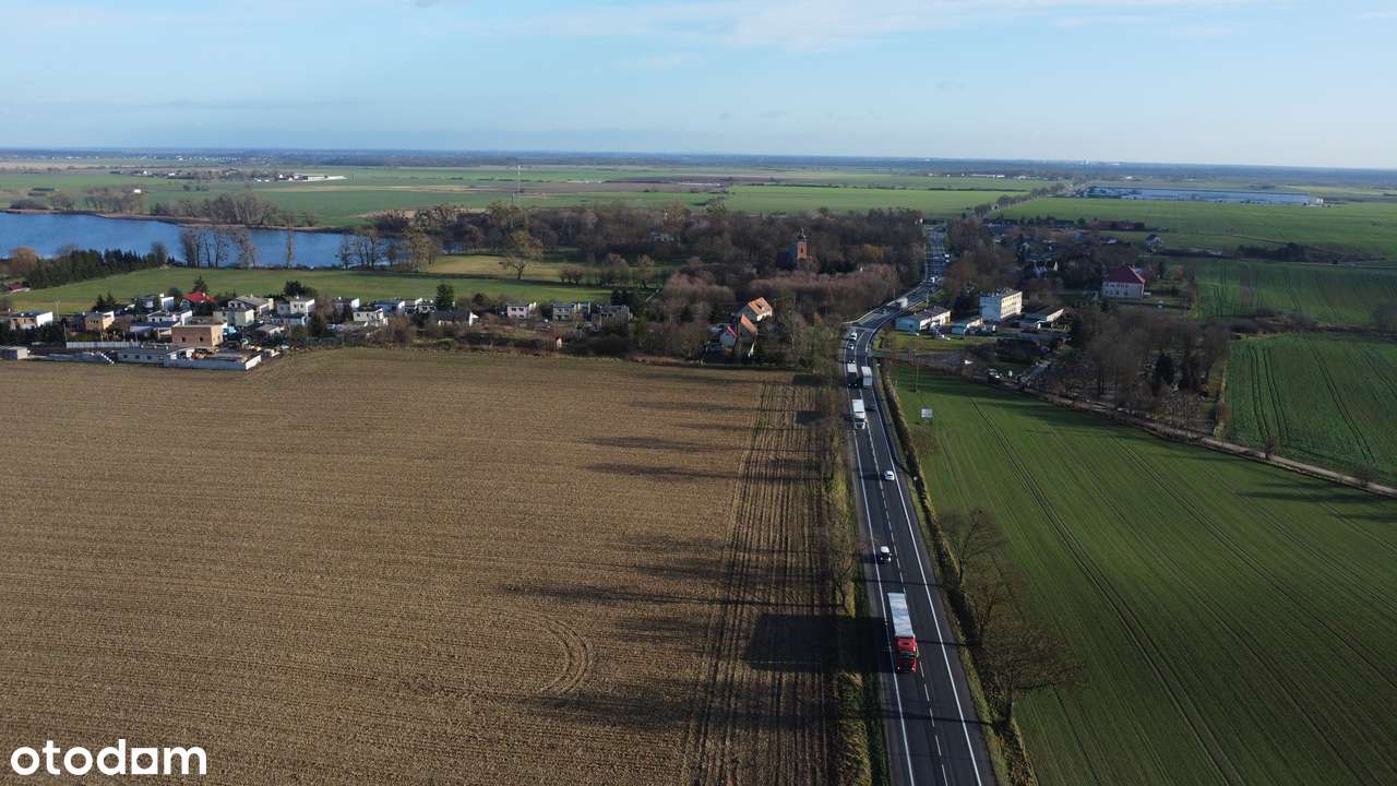 Duża działka inwestycyjna przy DK92 | 30 km od Poznania-4