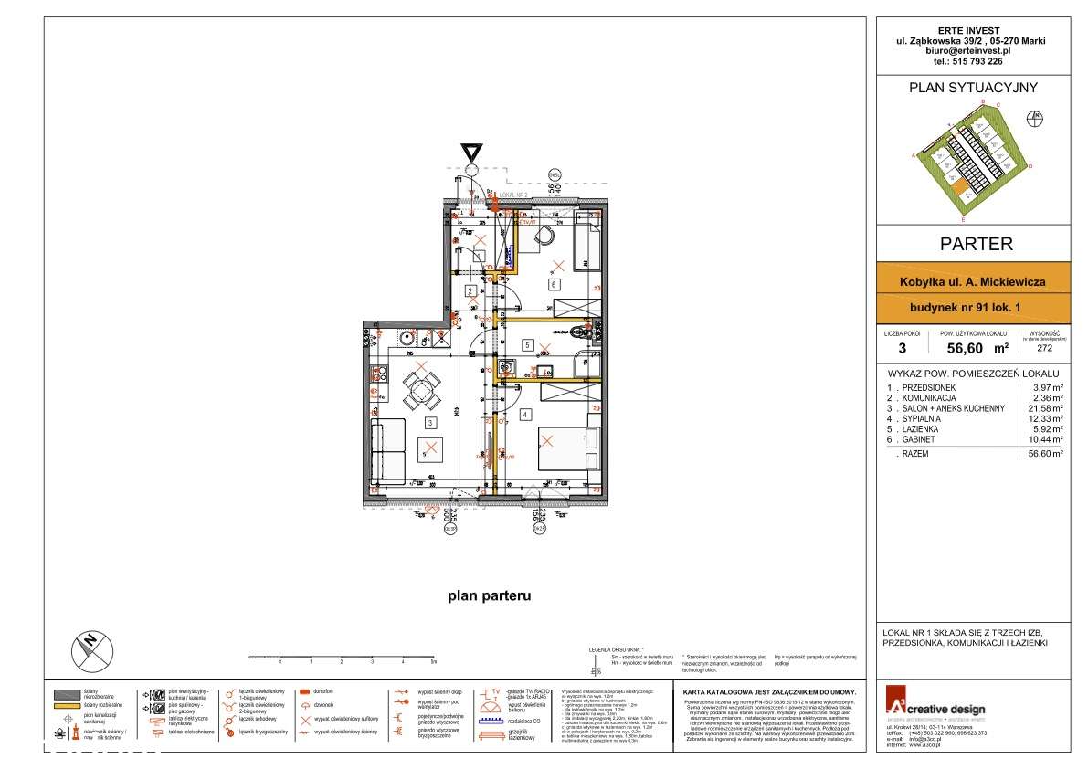 Nowa inwestycja - 3 pokoje, parter z ogródkiem, 2 m.p. blisko s8 - Pełny obrazek: 4/4