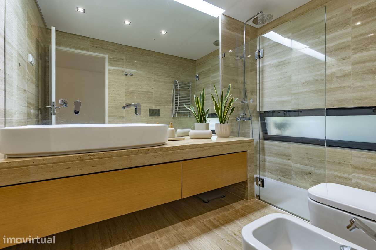 Moradia isolada T6 lote de 1002m2 piscina Sesimbra-46