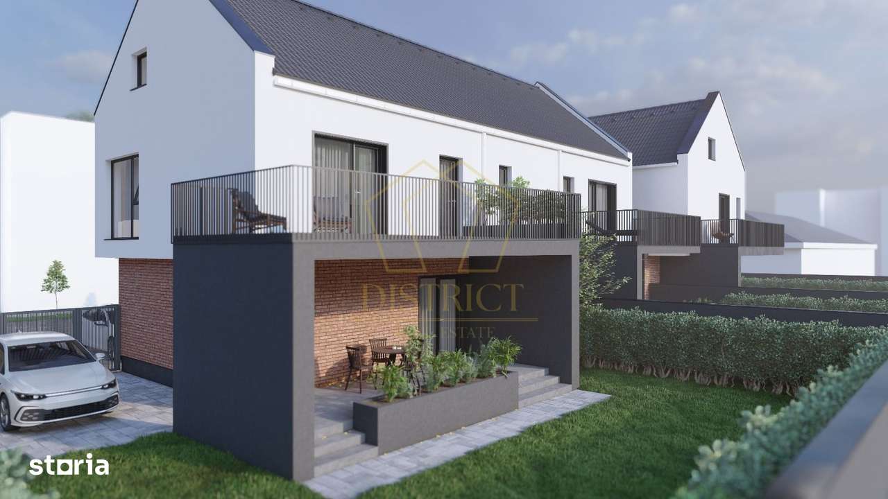 Duplex modern cu 4 camere | Eficient energetic | Sacalaz - Imagine principală: 4/10