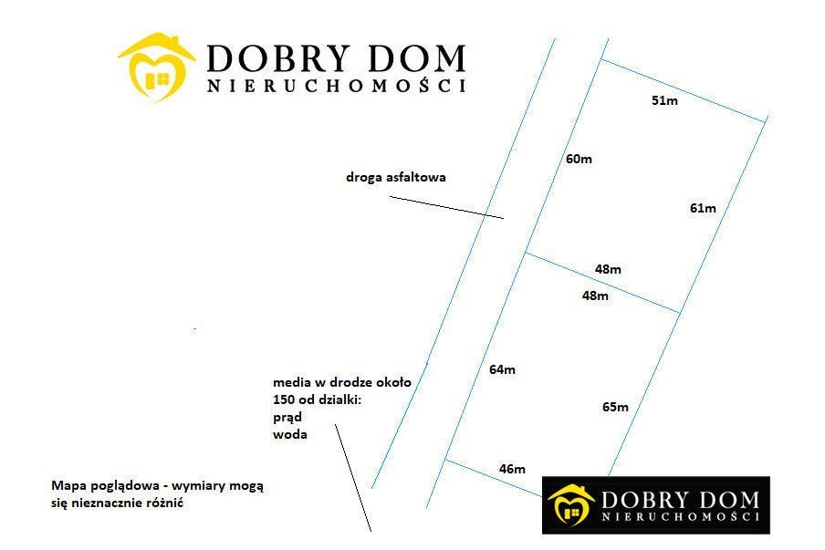 Działka, 3 000 m², Hołówki Duże