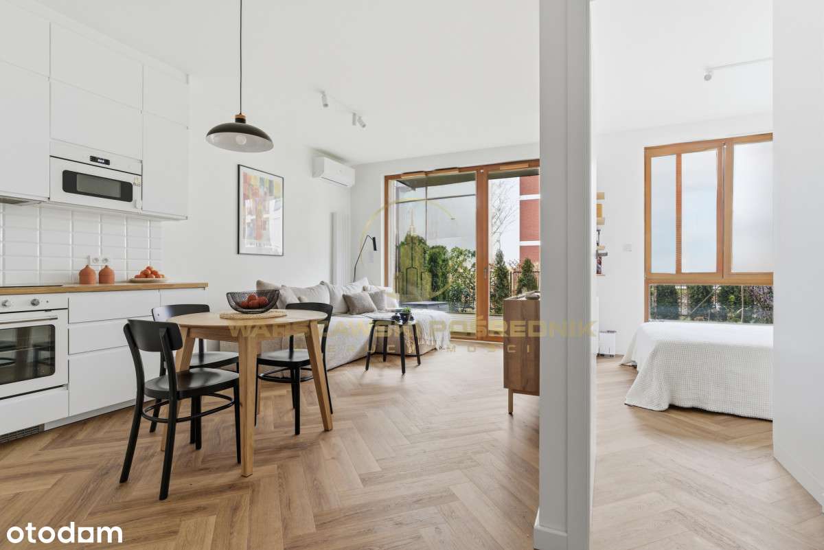 Komfortowe i wyposażone 2 pok z ogrodem, jak nowe-5