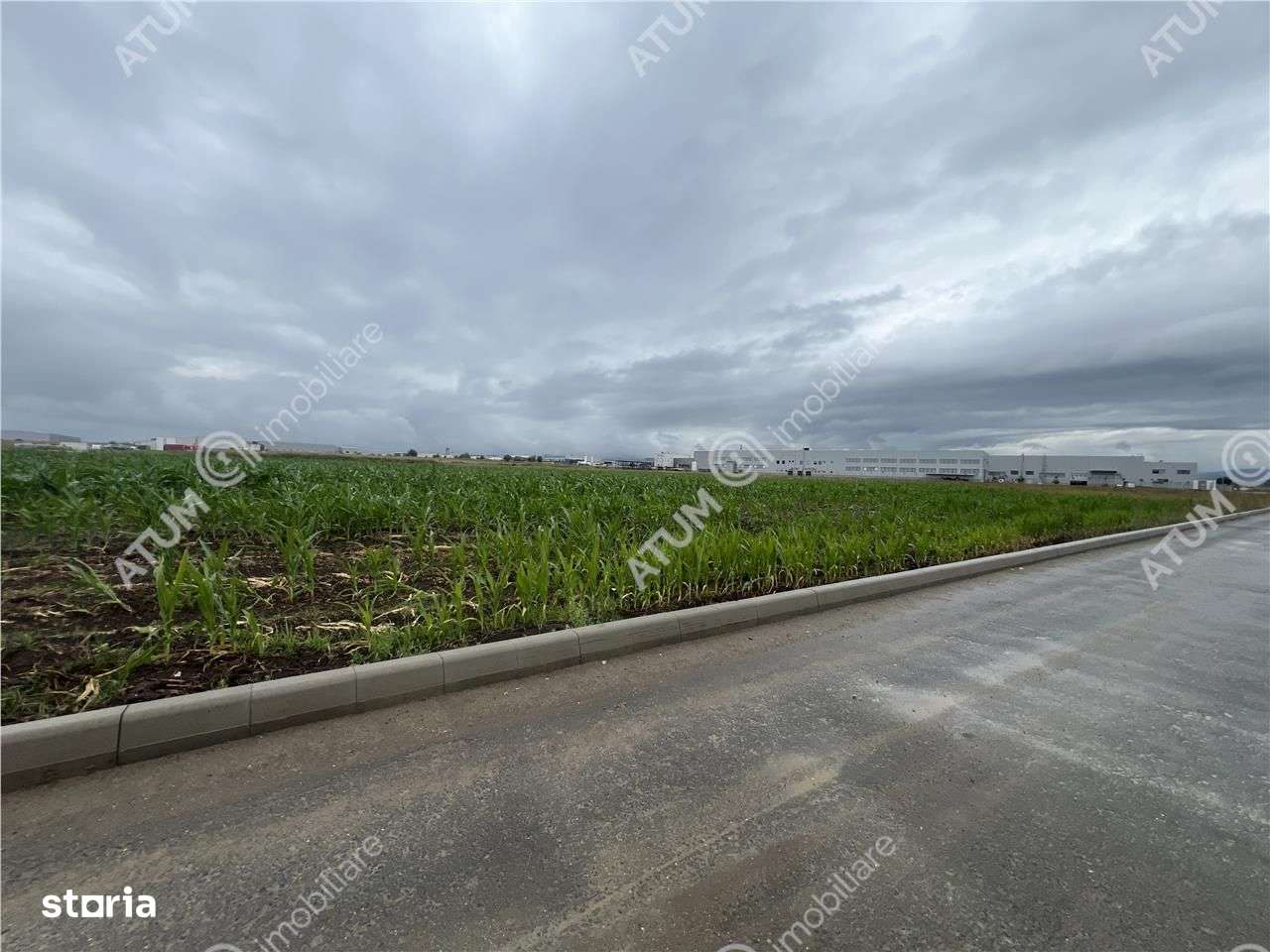 Teren intravilat de 36122 mp cu PUZ situat in zona Industriala Vest - Imagine principală: 1/8