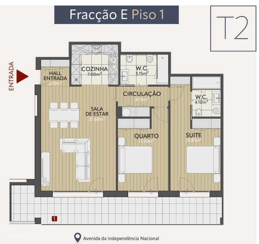 Apartamento T2 || Novo || Praia da Nazaré-20