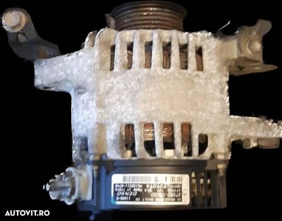 Alternator Citroen C1 Peugeot 107 Toyota Aygo cod 27060-0Q020 12V 80A denso - 1