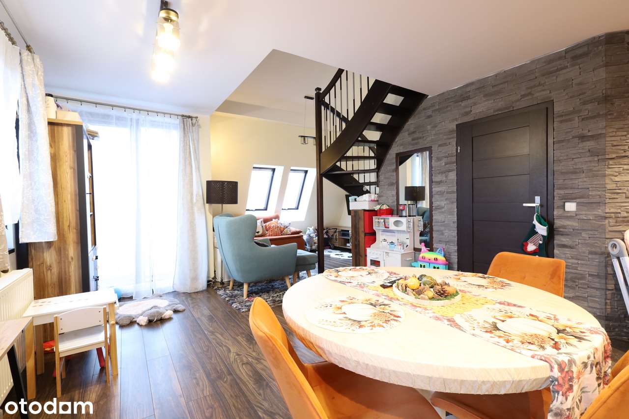 Dwupoziomowe mieszkanie w pierwszorzędnej lokalizacji! - Pełny obrazek: 4/19