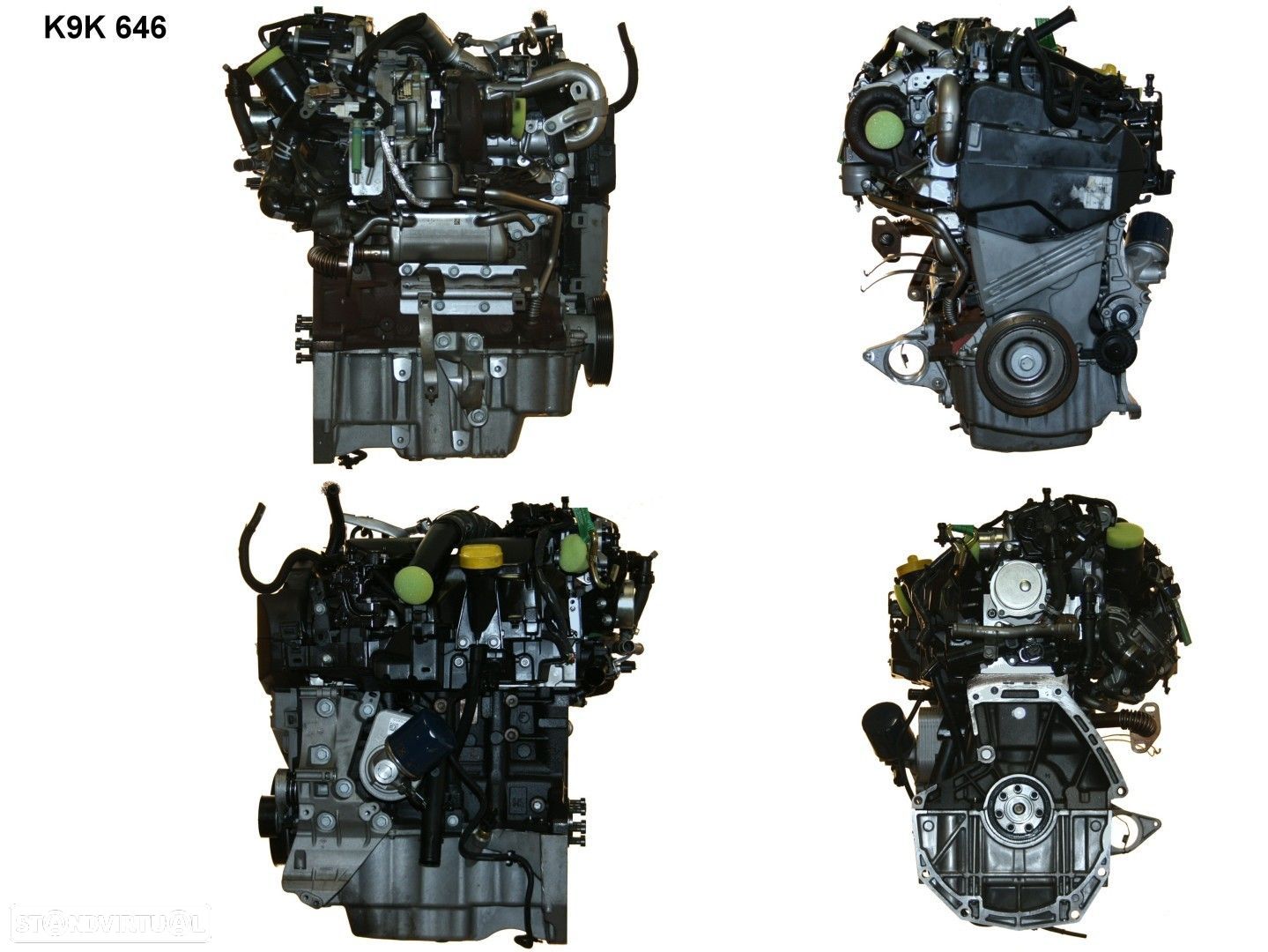 Motor Completo  Usado RENAULT Mégane 1.5 dCi K9K 646 - 1