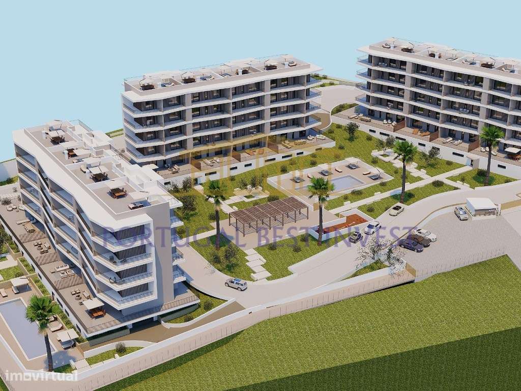 Apartamento T2 perto da praia em condomínio fechado em construção e... - Grande imagem: 3/26