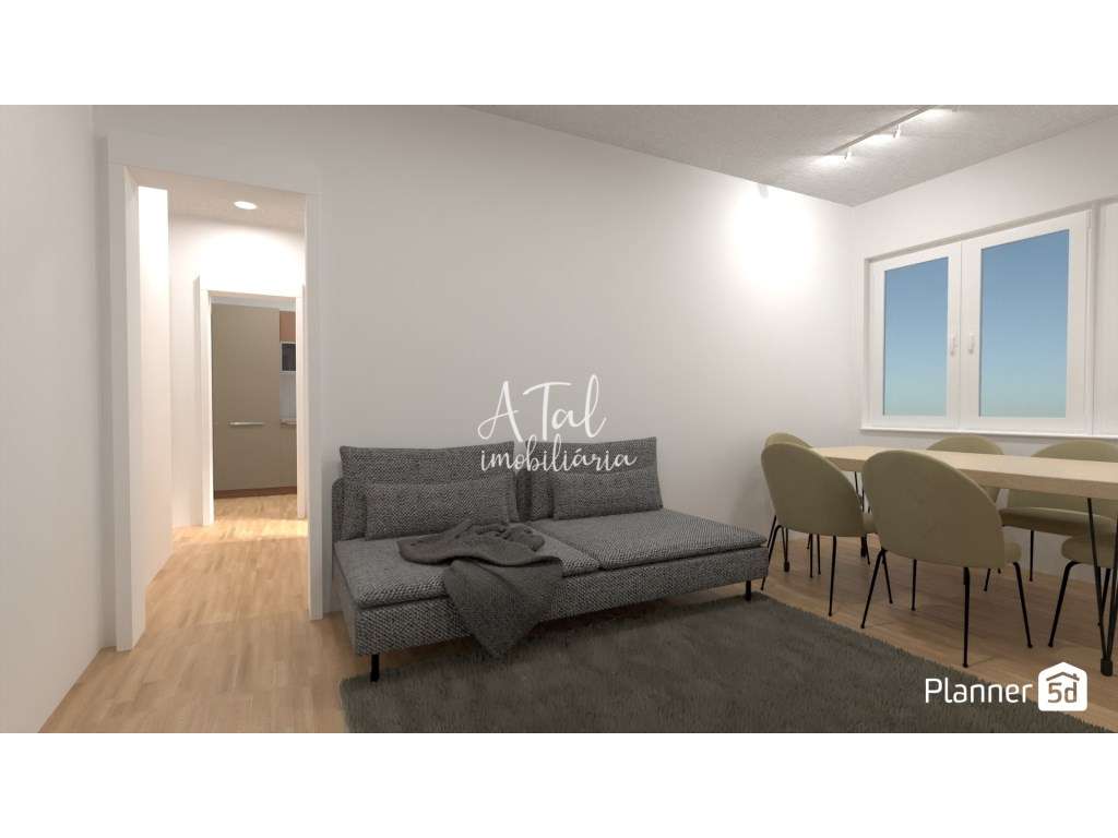 Apartamento T3 renovado em Setúbal com 2 varandas, perto do centro ... - Grande imagem: 2/16