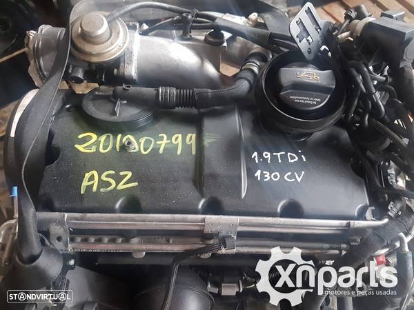 Motor SEAT IBIZA III (6L1) 1.9 TDI 130CV | 02.02 - 11.09 Usado REF. ASZ - 1